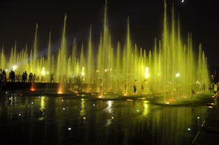 國內(nèi)最美音樂噴泉之西安音樂噴泉