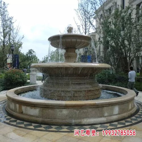 大理石小區(qū)景觀擺件 景德鎮(zhèn)石頭小區(qū)雕塑價格