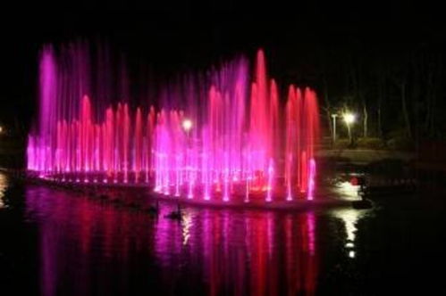 東營音樂噴泉 水與樂的華美交響